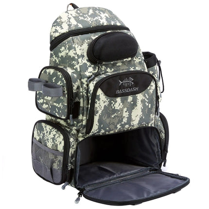 Fishing Backpack with Rod Holder, Tackle Bags for 3 Utility Boxes – image 7