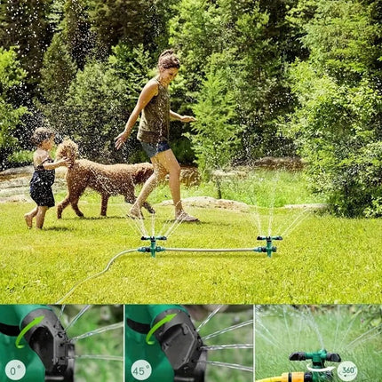 Sprinkler System for Gardens 5 Pack, Garden Sprinkler Head for Yard Irrigation