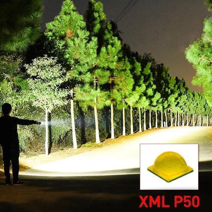Rechargeable Flashlight, High Lumen LED Flashlight with Zoom – image 6