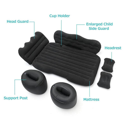 Car Air Mattress, Travel Air Mattress with Air Pump and Bag
