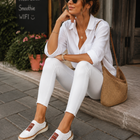 Womens Sneakers with Arch Support, Walking Shoes for Women, Breathable Wide Toe Box Shoes with Wedge Sole