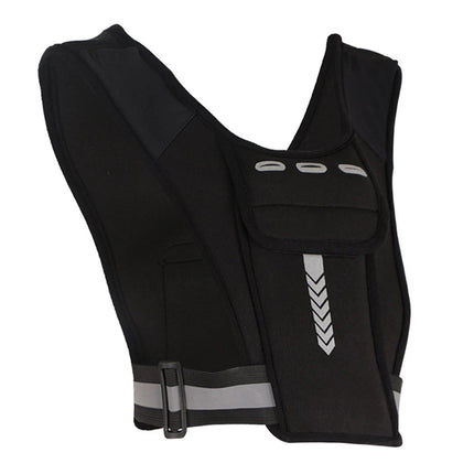 Reflective Running Vest Chest Bag with Phone Pocket – image 7