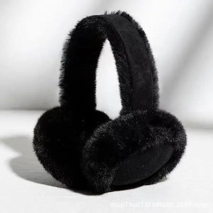 Winter Ear Muffs for Women, Soft Plush Winter Headband for Cold Weather – image 5