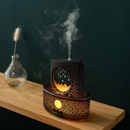 Essential Oil Diffuser, Aroma Diffuser with LED Light for Bedroom – image 9