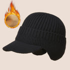 Mens Winter Hats with Plush Lining, Warm Thick Snow Hat for Cold Weather – image 5