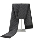 Winter Scarves, Luxury Scarf with Letter Print and Fringe – image 7