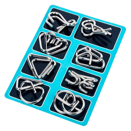 Metal Brain Teaser Logic Puzzles for Adults and Kids, Mind Teaser Puzzle