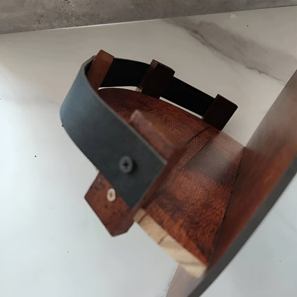 Bar Shelf from Bourbon Whiskey Barrel Staves, Whiskey Barrel Shelf