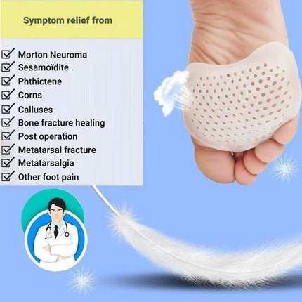 Gel Foot Pads for Shoes and Socks, Ball of Foot Pads – image 6