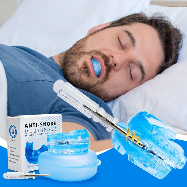 Adjustable Anti Snore Mouthpiece, Snoring Mouth Guard for Men and Women, Anti Snoring Device, Snore Stopper