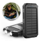 Portable Charger Solar Power Bank, Waterproof Battery Pack with Dual USB – image 5