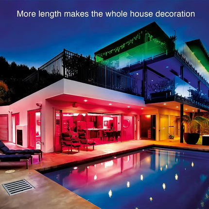 LED Strip Lights with Remote 32.8 ft, Color Changing LED Light Strip