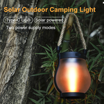 Tuzwa Solar Flame Light – Flickering Fire Effect Outdoor Garden Light for Patio, Yard, Pathway & Landscape Décor