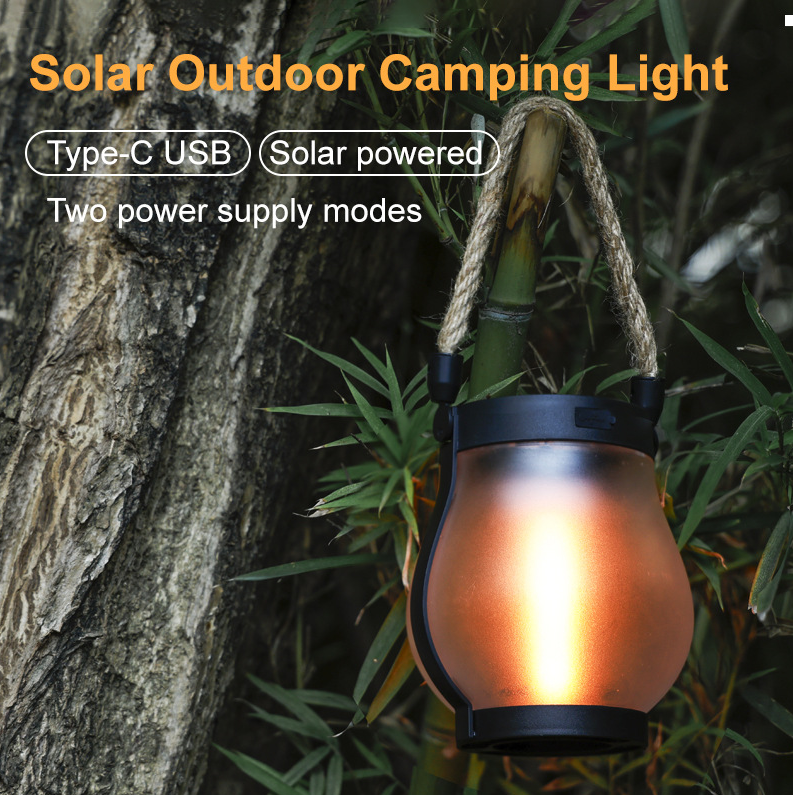Tuzwa Solar Flame Light – Flickering Fire Effect Outdoor Garden Light for Patio, Yard, Pathway & Landscape Décor
