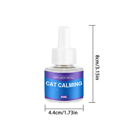 Cat Pheromone Diffuser for Cat Stress Relief, Cat Calming Diffuser with 2 Refills – image 6