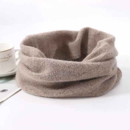 Merino Wool Scarf for Women, Wool Neck Gaiter for Cold Weather – image 9