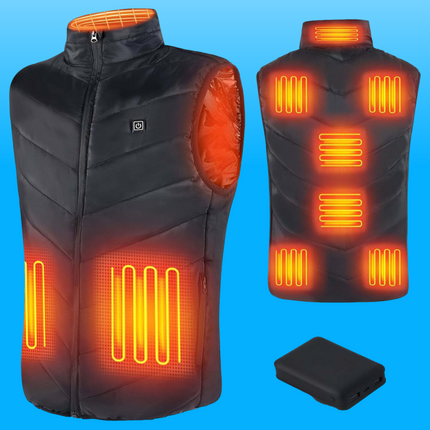 Heated Vests for Winter, Mens Heated Vest with Battery Pack