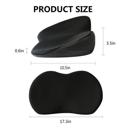 Car Seat Cushion for Shorter Drivers, Memory Foam Seat Cushion with Height Boost – image 13