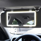 Car Visor Mirror, Sun Visor Mirror with LED Touch Screen, Lighted Car Accessories Mirror for Makeup