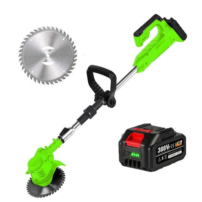 Garden Edger for Lawn, Cordless Grass Trimmer with Plastic Blades – image 9