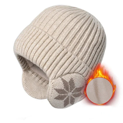 Beanies with Ear Flaps, Warm Ribbed Beanie Hat – image 12