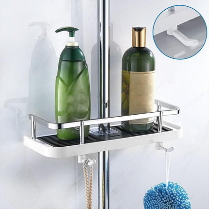 Shower Caddy No Drill, Adjustable Bathroom Shelf and Shower Shelf