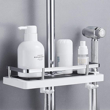 Shower Caddy No Drill, Adjustable Bathroom Shelf and Shower Shelf – image 4
