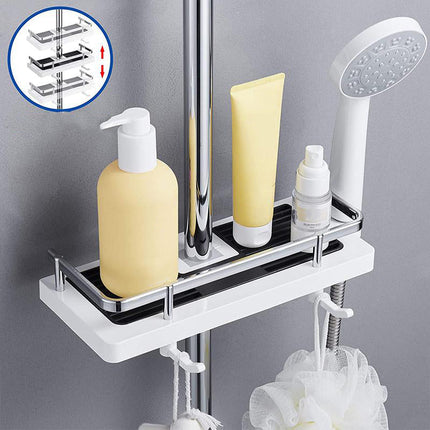 Shower Caddy No Drill, Rustproof Shower Organizer for Small Bathroom Storage – image 5