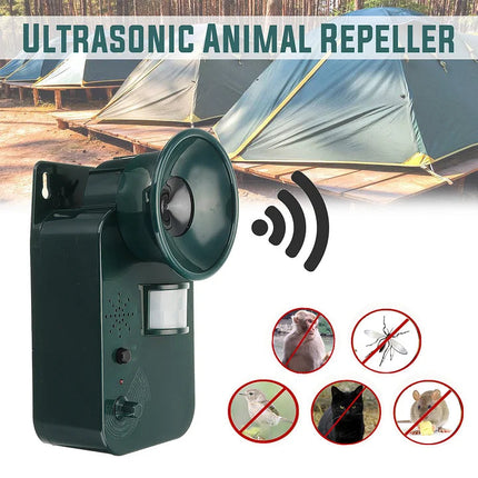 Sonic Pest Deterrent with Motion Sensor Light, Ultrasonic Animal Repeller for Yard – image 9