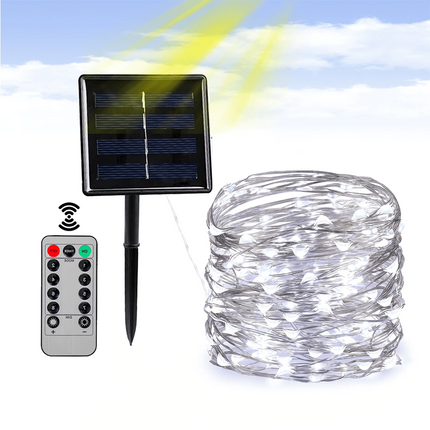 String Lights Outdoor Solar Powered, Solar String Lights for Trees – image 11