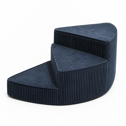 Orthopedic Foam Dog Stairs for Couch, Non Slip Pet Stairs with Corduroy Cover – image 11