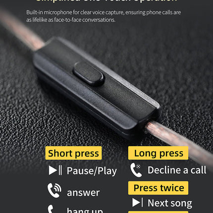 Wired Earphones, Wired Earbuds with Powerful Bass – image 6