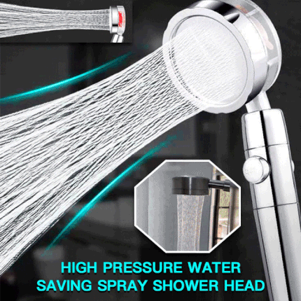 Handheld Shower Head with Massage and On Off Switch, Water Saving Shower Head – image 10