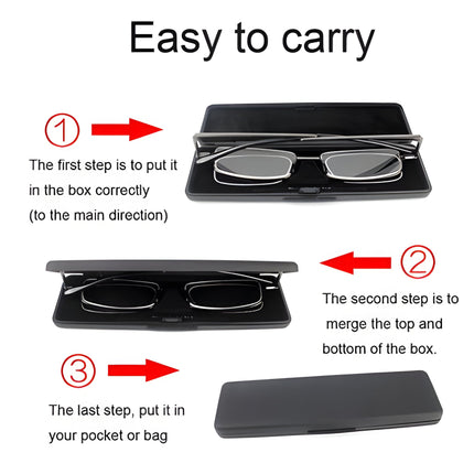 Folding Reading Glasses for Men with Spring Hinge – image 6