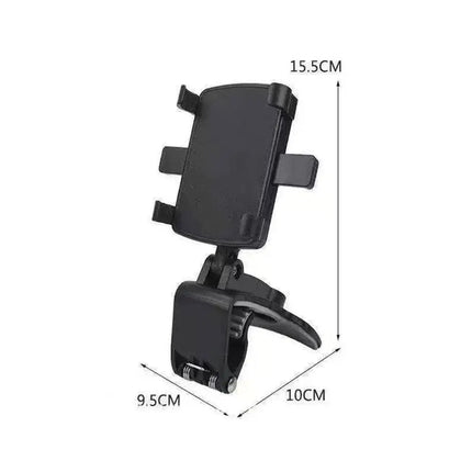 Car Phone Holder for Dashboard Sun Visor and Rearview Mirror, 360 Degree Rotation – image 9