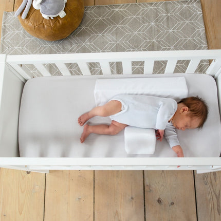 Infant Wedge Pillow Anti Roll, Newborn Sleep Positioner Memory Foam for Side Sleeping – image 4