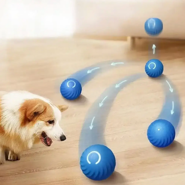 Interactive Dog Toy Rolling Ball, Automatic Moving Ball for Dogs
