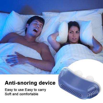 Anti Snoring Device Nasal Clip with 3 Airflow Gears, Snore Stopper with Fixing Strap – image 4