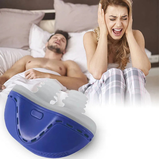 Anti Snoring Device, Electric Snore Stopper with Dual Vortex Airflow, Rechargeable Snoring Remedy for Men and Women