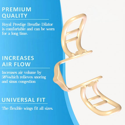 Nasal Dilator Silicone Nose Vents, Anti Snoring Device and Nostril Openers