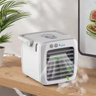 Portable Air Cooler, Mini Air Cooler with Cool Mist Humidifier, Portable Air Purifier for Desk and Bedroom
