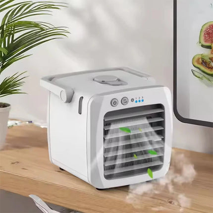 Portable Air Cooler, Mini Air Cooler with Cool Mist Humidifier, Portable Air Purifier for Desk and Bedroom