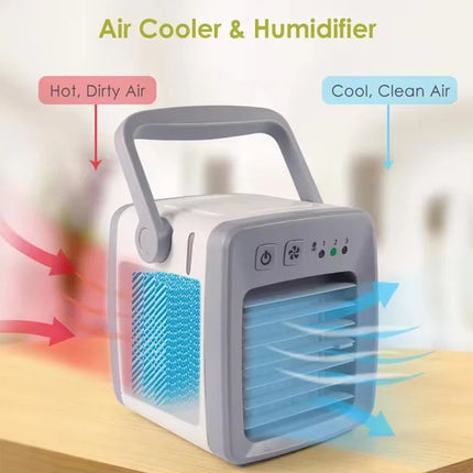 Portable Air Cooler, Mini Air Cooler with Cool Mist Humidifier