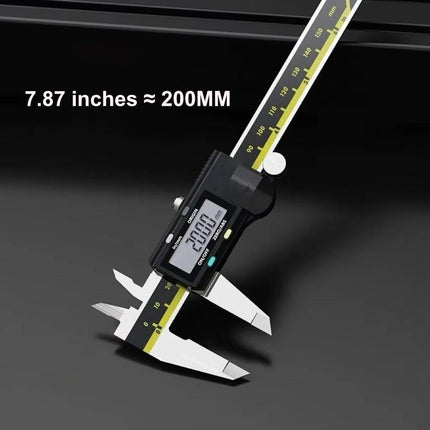 Digital Calipers, Precision Measuring Tool with Stainless Steel Jaws – image 5