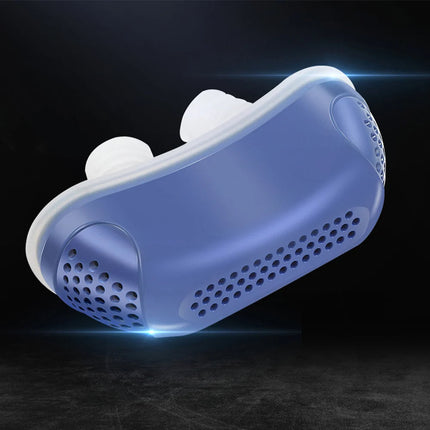 Anti Snoring Device Nasal Clip with 3 Airflow Gears, Snore Stopper with Fixing Strap