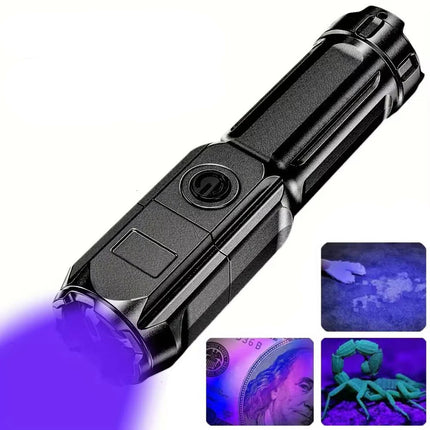 UV Flashlight for Pet Urine Detection, Handheld UV Light for Bed Bugs