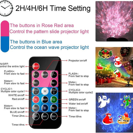 Outdoor Christmas Lights Projector, Outdoor Christmas Decoration for House – image 6