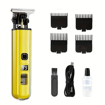 Cordless Hair Clippers, Professional Barber Clippers with LED Display – image 4