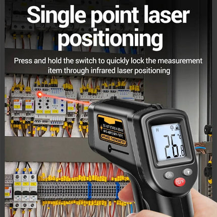 Infrared Thermometer Gun, Laser Temperature Gun for Cooking and HVAC