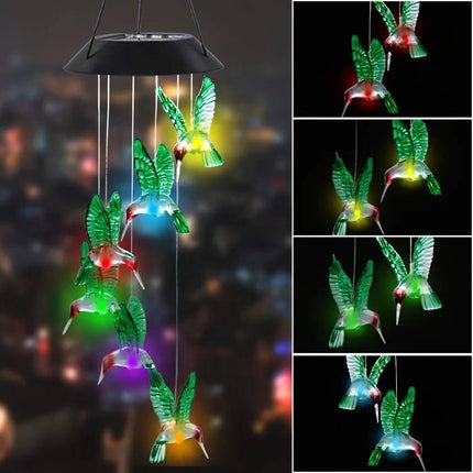 Wind Chimes for Garden, Solar Wind Chimes and Butterfly Decor – image 5